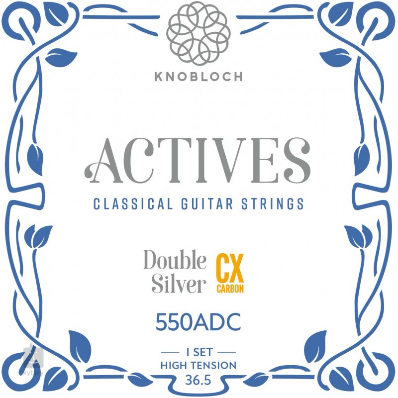 KNOBLOCH ACTIVES CX CARBON HIGH TENSION 36.5 JEU 550ADC