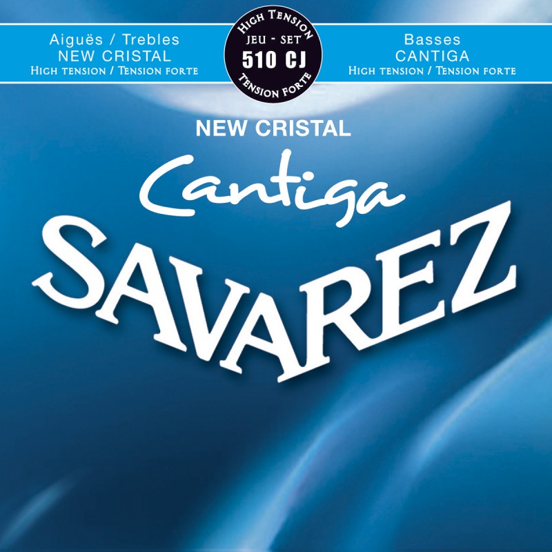 SAVAREZ CANTIGA NEW CRISTAL BLEU JEU 510CJ