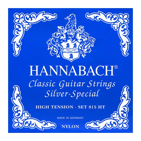 HANNABACH SILVER BLEU HIGH TENSION CORDE MI 6 MI