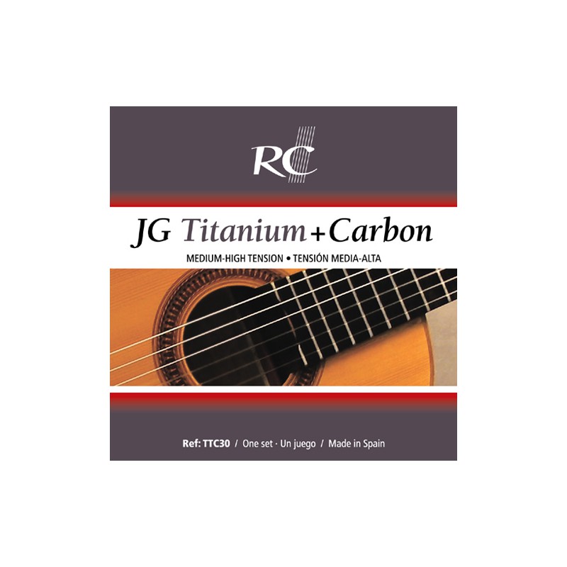 ROYAL CLASSICS JG TITANIUM/CARBON MEDIUM HIGH TENSION JEU TTC30