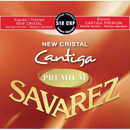 SAVAREZ CANTIGA PREMIUM NEW CRISTAL ROUGE JEU 510CRP