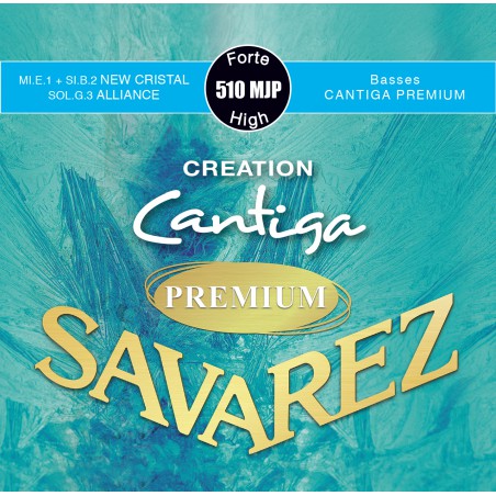 SAVAREZ CANTIGA PREMIUM CREATION TENSION FORTE JEU 510MJP