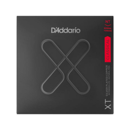 D'ADDARIO PRO ARTE XTC45 GUITARE CLASSIQUE SILVER PLATED TENSION NORMAL (28-44) JEU