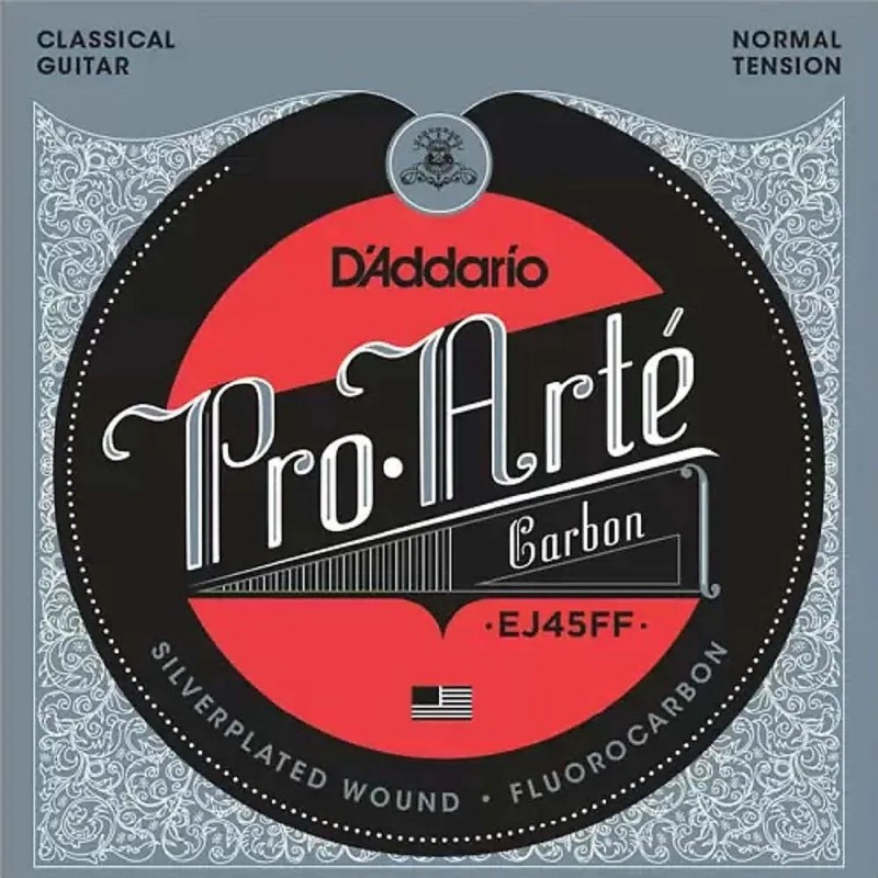 D'ADDARIO PRO ARTE CARBON NORMAL TENSION JEU EJ45FF