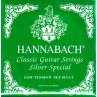 HANNABACH SILVER VERTE LOW TENSION JEU 815LT