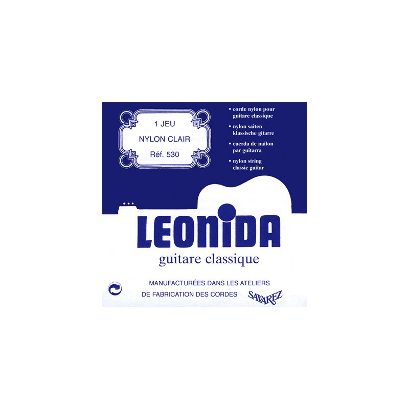 LEONIDA NYLON CLAIR 530 GUITARE 