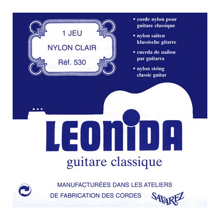 LEONIDA NYLON CLAIR 530 GUITARE 