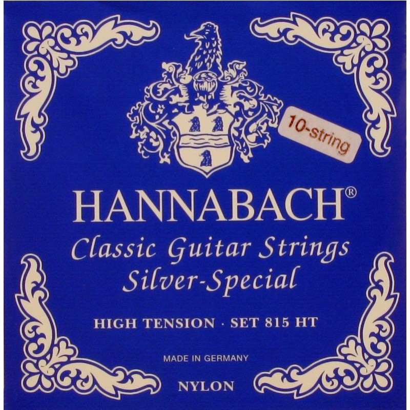 HANNABACH SILVER BLEU 10 CORDES 815HT