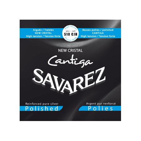 SAVAREZ CANTIGA NEW CRISTAL POLIES BLEU JEU 510CJH