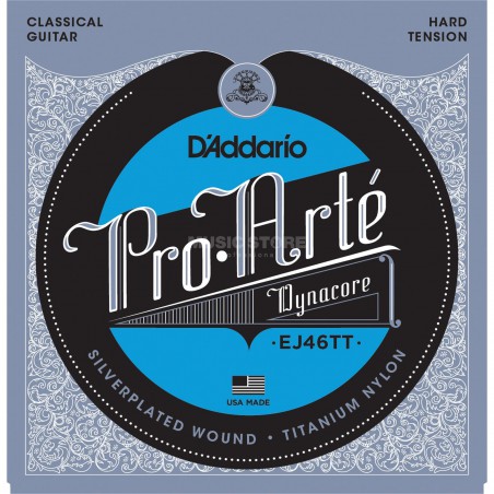 D'ADDARIO DYNACORE HARD TITANIUM JEU EJ46TT