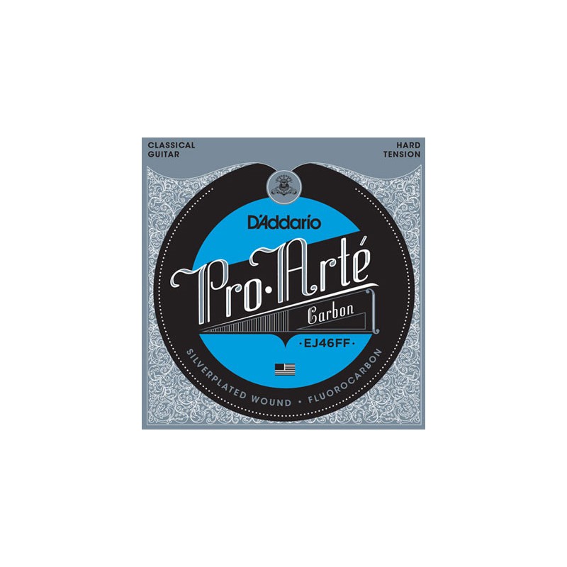 D'ADDARIO PRO ARTE CARBON HARD TENSION JEU EJ46FF