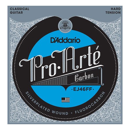 D'ADDARIO PRO ARTE CARBON HARD TENSION JEU EJ46FF