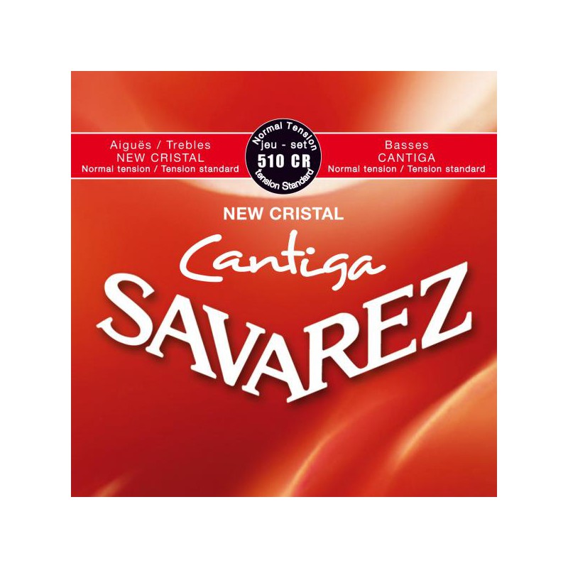 SAVAREZ CANTIGA NEW CRISTAL ROUGE JEU 510CR