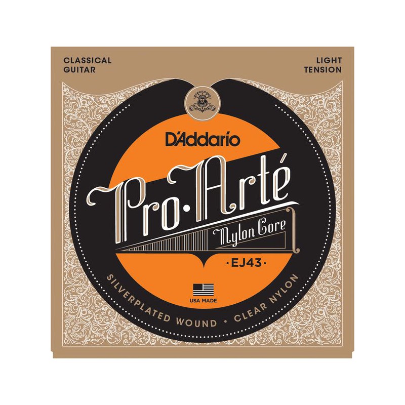 D'ADDARIO PRO ARTE EJ43 NYLON LIGHT TENSION 