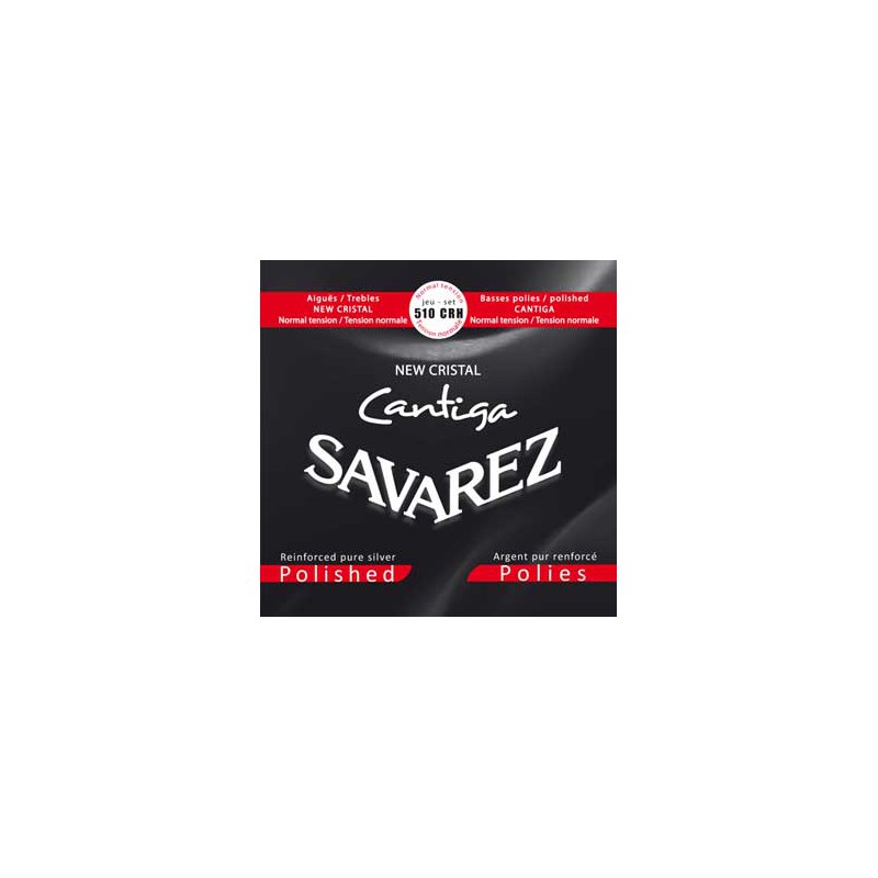 SAVAREZ CANTIGA NEW CRISTAL POLIES ROUGE  JEU 510CRH