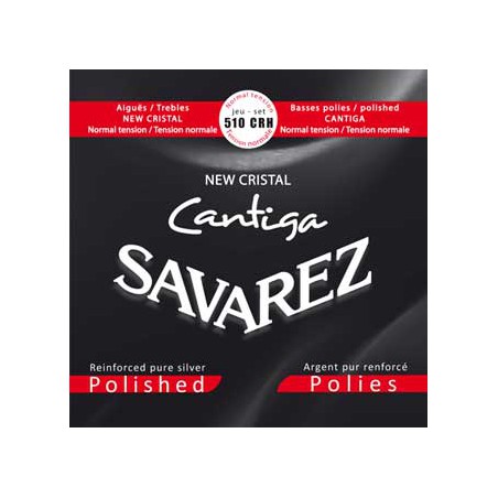 SAVAREZ CANTIGA NEW CRISTAL POLIES ROUGE  JEU 510CRH