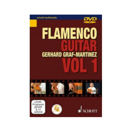 DVD GRAF MARTINEZ FLAMENCO GITARRENSCHULE 1 SMS117