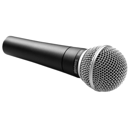 MICRO SHURE FILAIRE VOIX DYNAMIQUE CARDIOIDE SM58LCE