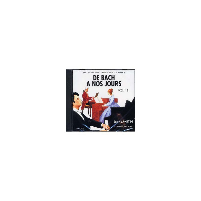 CD DE BACH A NOS JOURS VOL 1B 28443D