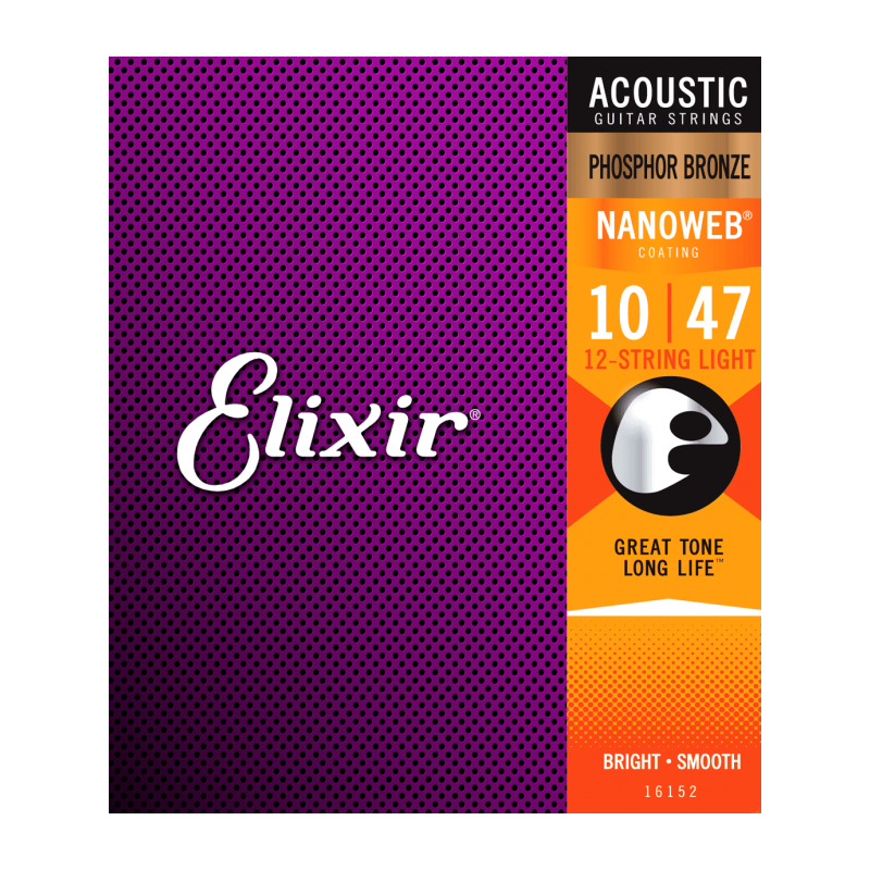 ELIXIR FOLK NANOWEB EXTRA LIGHT 10/47 12 CORDES