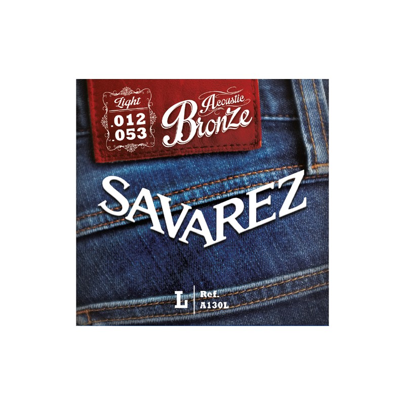 SAVAREZ FOLK BRONZE LIGHT 12/53 JEU A130L