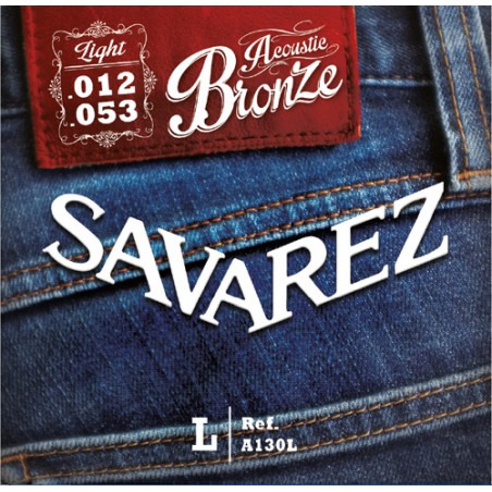 SAVAREZ FOLK BRONZE LIGHT 12/53 JEU A130L