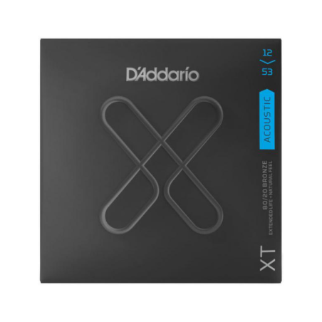 D'ADDARIO XT FOLK BRONZE LIGHT 12-53 XTABR1253