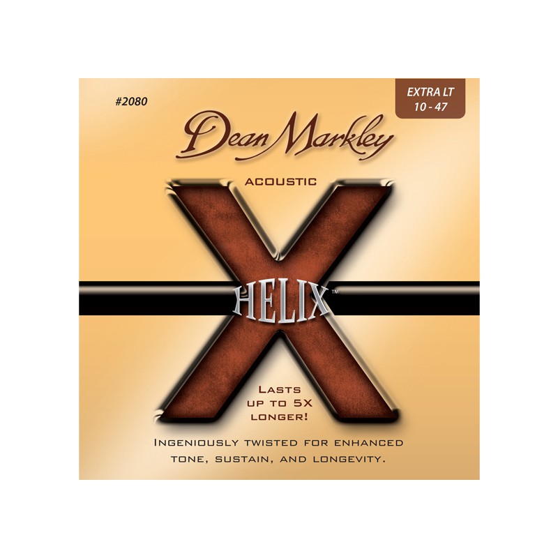 DEAN MARKLEY FOLK HELIX EXTRA LIGHT JEU 10/47