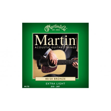 MARTIN BRONZE X-LIGHT 10/47 JEU M170F