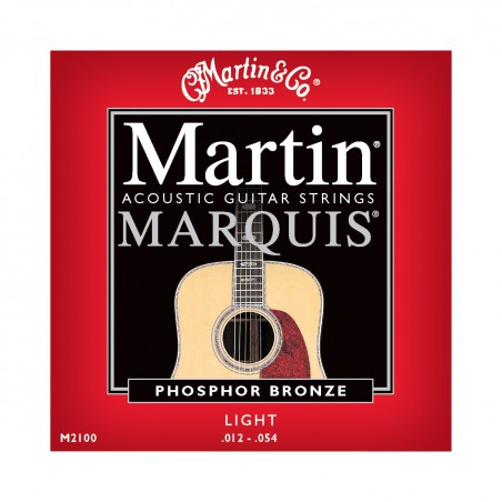 MARTIN MARQUIS PHOSPHORE BRONZE LIGHT 12/54  JEU M2100