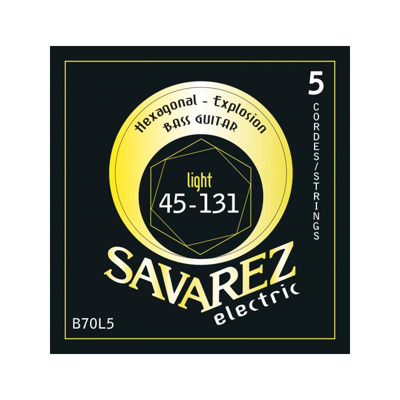 SAVAREZ BASSE 5 CORDES HEXAGONAL 45/131 B70L5