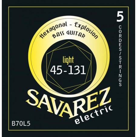 SAVAREZ BASSE 5 CORDES HEXAGONAL 45/131 B70L5