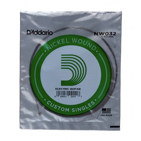 D'ADDARIO ELECTRIQUE CORDE NW032