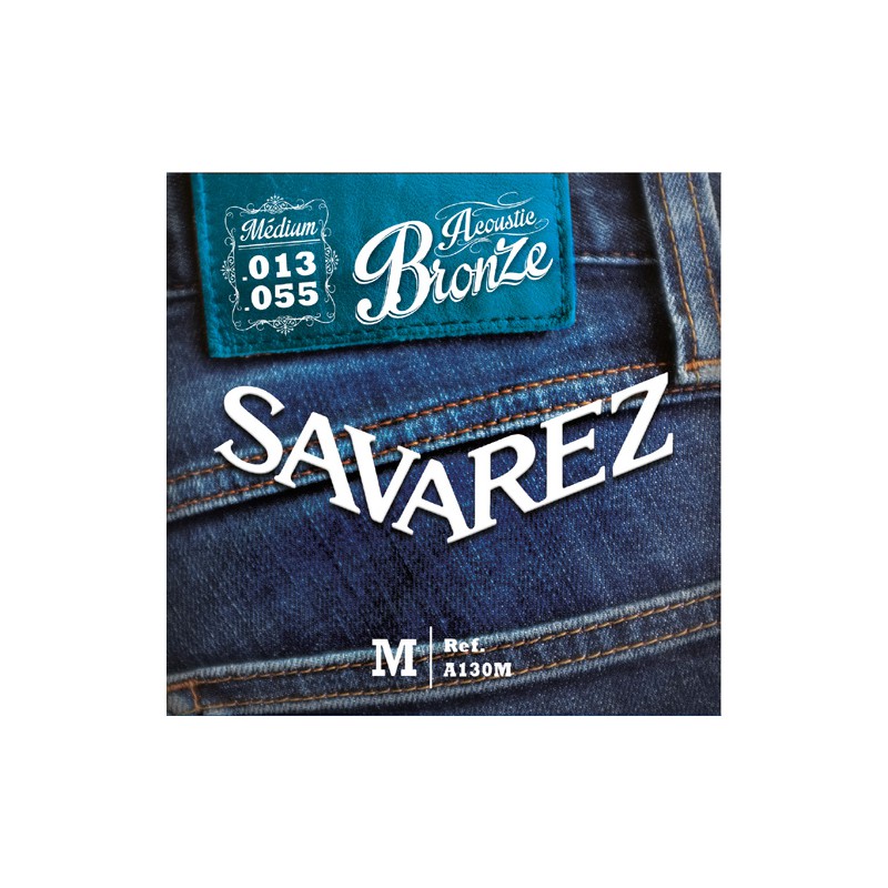 SAVAREZ FOLK BRONZE MEDIUM 13/55 JEU A130M