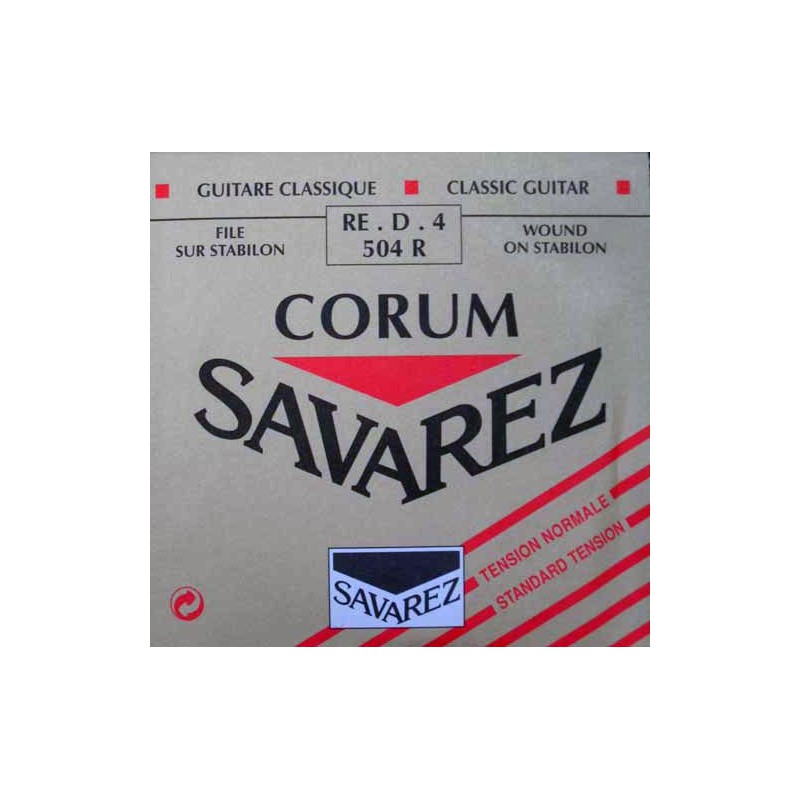 SAVAREZ CORUM ROUGE CORDE 4 RE 504R