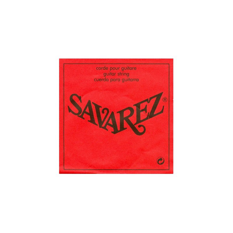 SAVAREZ OCTAVE SUPERIEURE ROUGE CORDE 1 MI SOP671R