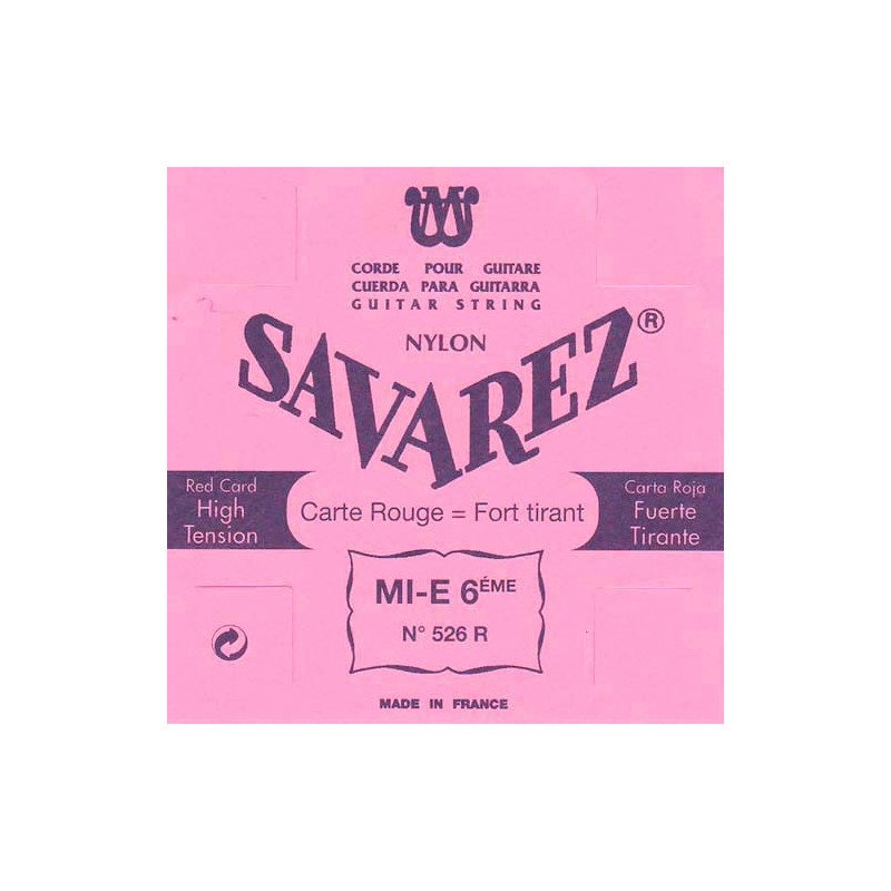 SAVAREZ CARTE ROUGE CORDE 6 MI 526R