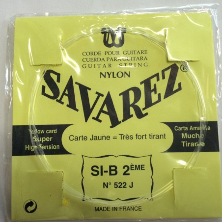 SAVAREZ CARTE JAUNE CORDE 2 SI 522J