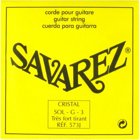 SAVAREZ CRISTAL JAUNE CORDE 3 SOL 573J