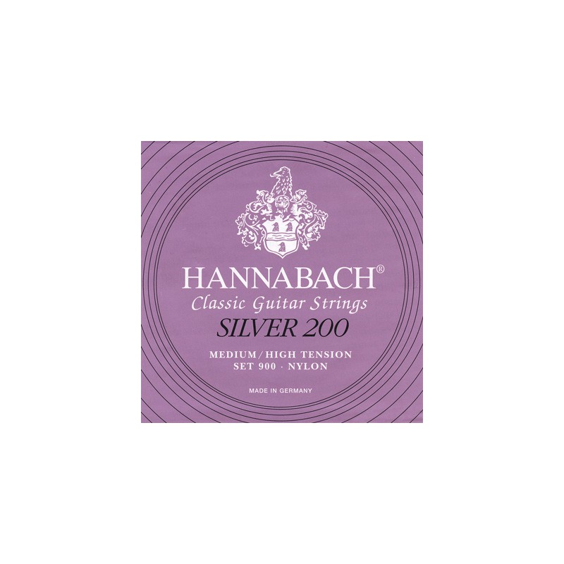 HANNABACH SILVER 200 MEDIUM/HIGH 4 RE 9004MHT