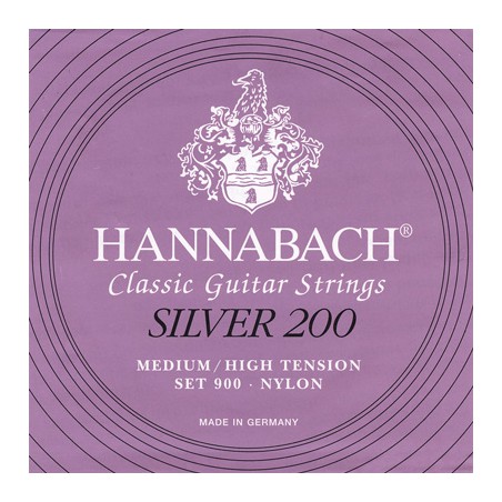 HANNABACH SILVER 200 MEDIUM/HIGH 4 RE 9004MHT