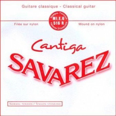 SAVAREZ CANTIGA ROUGE CORDE 6 MI 516R