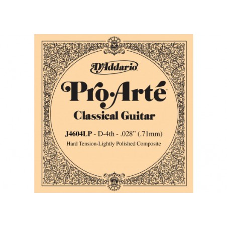 D'ADDARIO COMPOSITE POLIE HARD 4 RE J4604LP