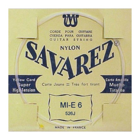 SAVAREZ CARTE JAUNE CORDE 6 MI 526J