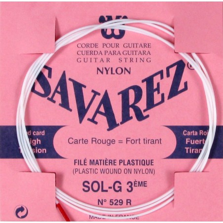 SAVAREZ FILE PLASTIQUE CORDE 3 SOL 529R