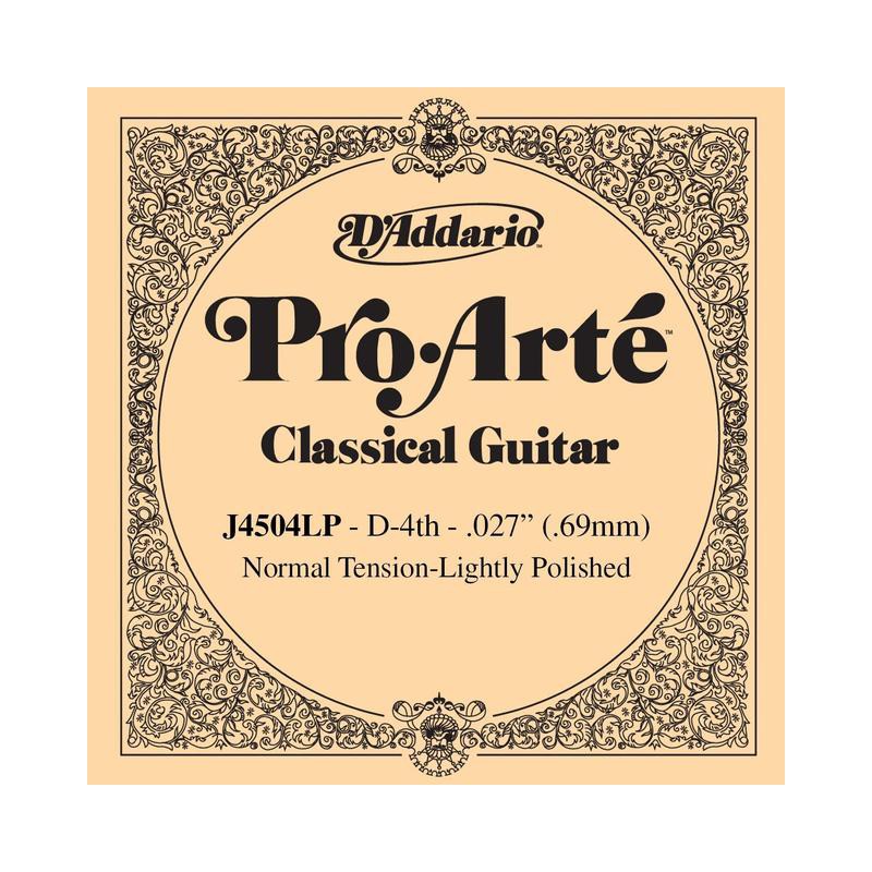 D'ADDARIO COMPOSITE POLIE NORMAL 4 RE J4504LP