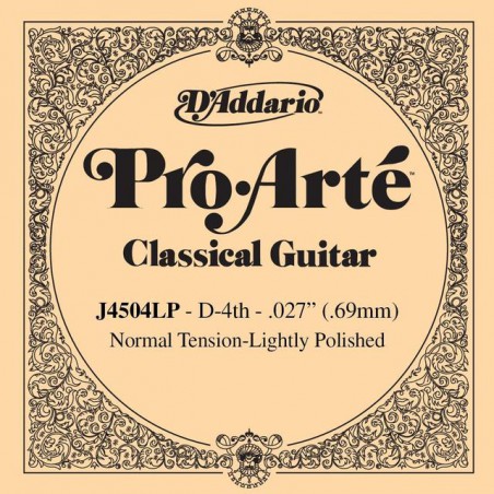 D'ADDARIO COMPOSITE POLIE NORMAL 4 RE J4504LP