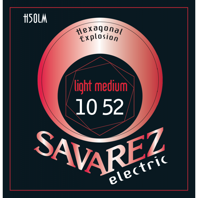 SAVAREZ ELECTRIQUE HEXAGONAL EXPLOSION LIGHT MEDIUM 10/52 JEU H50LM