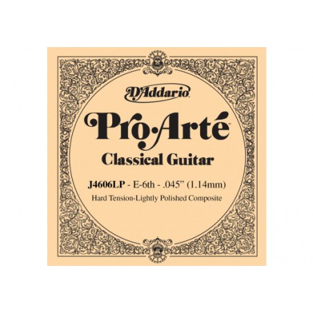 D'ADDARIO COMPOSITE POLIE HARD 6 MI J4606LP