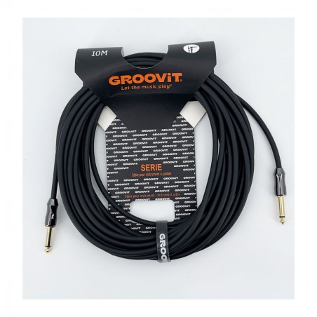 CABLE GROOVIT PVC JACK/JACK 10M 